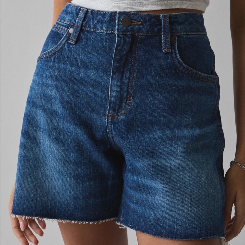 Women's Wrangler Blue Denim Shorts